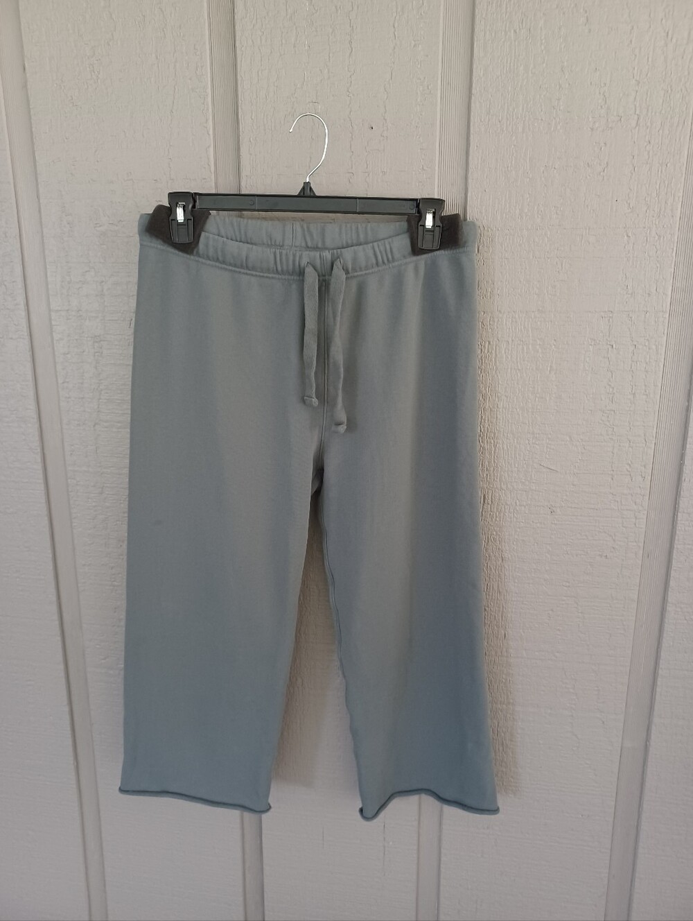 Frank And Eileen Catherine Favorite Cropped Sweatpants Size XL High Rise Cotton
